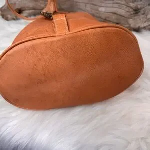 Rare American Apparel Tan Leather Backpack American Apparel | Bags | Rare American Apparel Tan Leather  main image 2